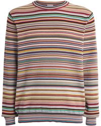 Paul Smith - Cotton Signature Stripe Sweater - Lyst