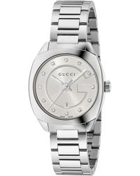 Gucci - Steel And Diamond GG2570 Watch (29mm) - Lyst