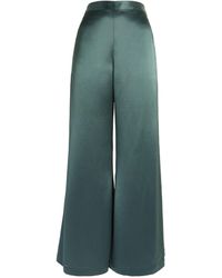 By Malene Birger - Satin Lucee Flared Trousers - Lyst