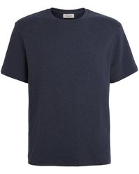 FRAME - Cotton Duo Fold T-Shirt - Lyst