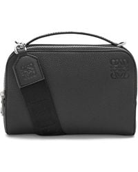 Loewe - Mini Leather Camera Cross-Body Bag - Lyst