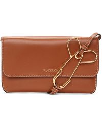 JW Anderson - Leather Cross-body Phone Pouch - Lyst