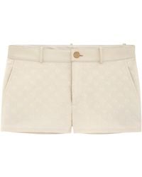 Gucci - Gg Canvas Shorts - Lyst