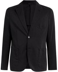 Giorgio Armani - Silk-Blend Single-Breasted Blazer - Lyst