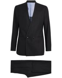 Giorgio Armani - Virgin Wool Double-Breasted 2-Piece Suit - Lyst