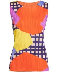 Pleats Please Issey Miyake - Market Tank Top - Lyst