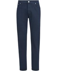 Brunello Cucinelli - Comfort Denim Straight Jeans - Lyst