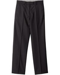 Miu Miu - Wool Pinstripe Trousers - Lyst