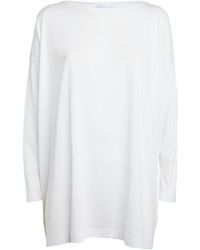 Eskandar - Pima Cotton A-line Long-sleeved Top - Lyst