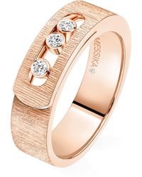 Messika - Move Noa Diamond And Chiselled Ring - Lyst