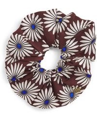 Sandro - Silk Floral Print Scrunchie - Lyst