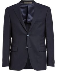 Corneliani - Hopsack Wool Blazer - Lyst