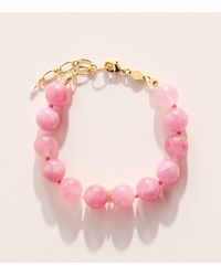 Anni Lu - Plated Beaded Ball Bracelet - Lyst