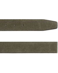 Giorgio Armani - Suede Reversible Belt Strap - Lyst