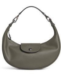 Longchamp - Medium Leather Le Pliage Xtra Shoulder Bag - Lyst