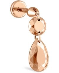 Maria Tash - Double Faceted Threaded Charm Single Stud Earring - Lyst
