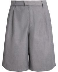 About Blank - Cotton Oversized Bermuda Shorts - Lyst