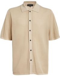 Rag & Bone - Knitted Short-sleeve Shirt - Lyst