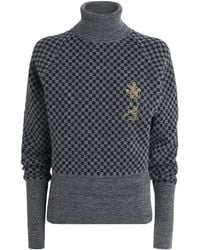 Vivienne Westwood - Checkmate Rollneck Sweater - Lyst