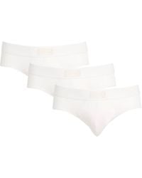 Skims - Stretch-Cotton Briefs - Lyst