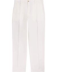 Canali - Stretch-Cotton-Cashmere Chinos - Lyst