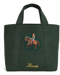 Harrods - Canvas Horse Tote Bag - Lyst