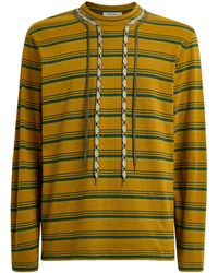 Craig Green - Stripe Trek Lace Long-Sleeve T-Shirt - Lyst