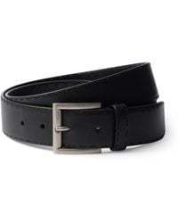Prada - Leather Antiqued Belt - Lyst