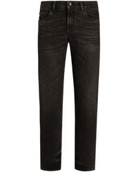 Dolce & Gabbana - Dg Patch Slim Jeans - Lyst