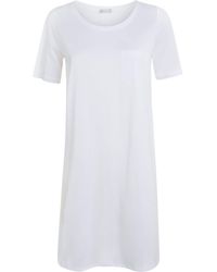 Hanro - Cotton Deluxe Short Sleeve Nightdress - Lyst