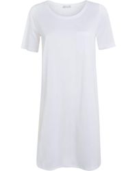 Hanro - Cotton Deluxe Short Sleeve Nightdress - Lyst