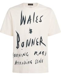 Wales Bonner - Cotton Raga T-Shirt - Lyst