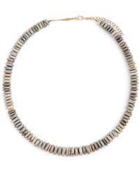 Jacquie Aiche - Diamond And Opal Graduated Beaded Necklace - Lyst