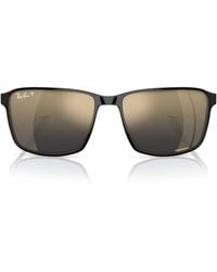 Ray-Ban - Metal Rb3721Ch Chromance Sunglasses - Lyst