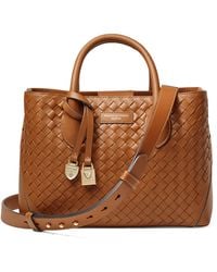 Aspinal of London - Midi Leather London Tote Bag - Lyst
