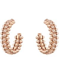 Cartier - And Diamond Clash De Earrings - Lyst