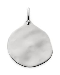 Monica Vinader - Sterling Mv Siren Muse Round Pendant - Lyst