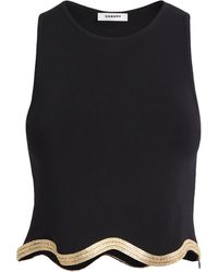 Sandro - Chain-Detail Tank Top - Lyst