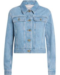 Thom Browne - Shrunken Selvedge Denim Jacket - Lyst