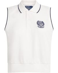 Polo Ralph Lauren - X Wimbledon Sleeveless Polo Shirt - Lyst