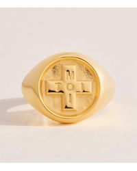 Tilly Sveaas - Plated Moi + Toi Ring - Lyst