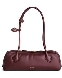 Alaïa - Medium Lambskin Le Teckel Shoulder Bag - Lyst
