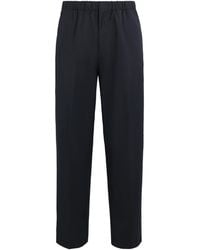 Lardini - Wool-Blend Easy Wear Trousers - Lyst