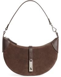 Polo Ralph Lauren - Mini Suede Id Shoulder Bag - Lyst