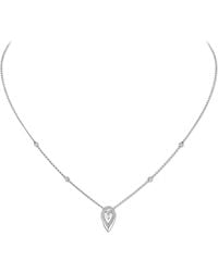 Messika - Fiery And Diamond Necklace - Lyst