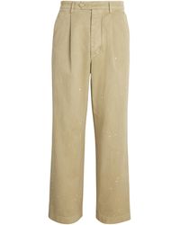 AURALEE - Cotton Garment-Dyed Chinos - Lyst