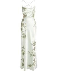 Alice + Olivia - Embellished Montana Maxi Dress - Lyst