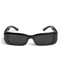 Balenciaga - Dynasty Rectangle Sunglasses - Lyst