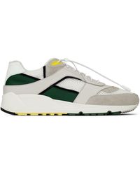Saint Laurent - Leather-Trim Bump Sneakers - Lyst