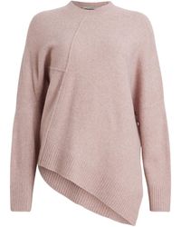 AllSaints - Wool-blend Lock Sweater - Lyst